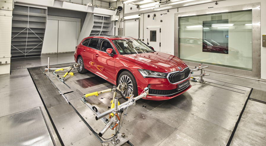 Präzise Lastsimulation für PKW und leichte Nutzfahrzeuge