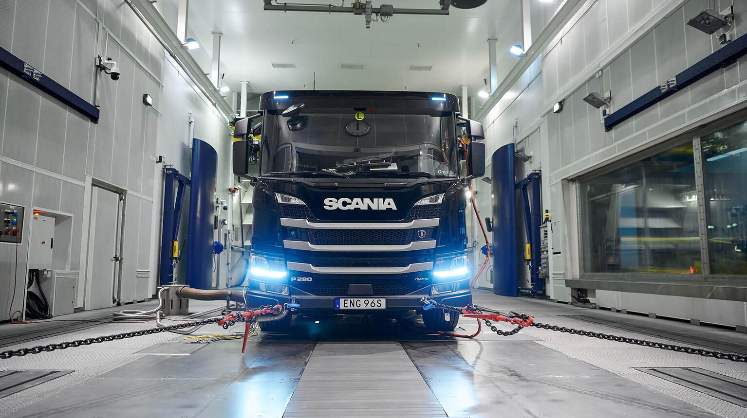 LKW Prüfstand Abgasmessung